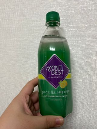 몽베스트 Montbest with Sparkling water Lemon OR Lime 20병(랜덤) — 5점을 준 리뷰어가 2021년 11월 올린 사용 사진