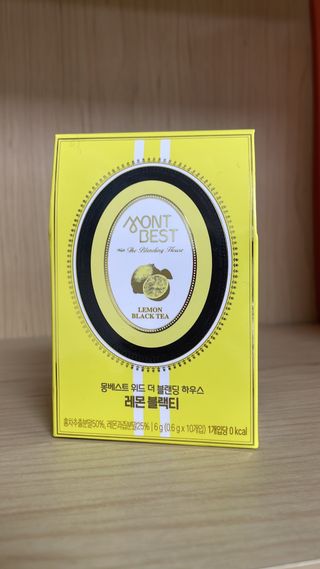 몽베스트 위드더 블랜딩 하우스 _레몬 블랙티 — 3점을 준 리뷰어가 2023년 1월 올린 사용 사진