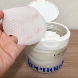 키노닉스 카모 클렌징 패드 — 4점을 준 리뷰어가 2021년 8월 올린 사용 사진
