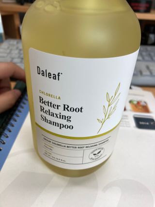 달리프 클로렐라 베러 루트 릴렉싱 샴푸 500ml — 4점을 준 리뷰어가 2021년 1월 올린 사용 사진