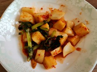 셰프애찬 알타리김치 총각김치 1kg — 5점을 준 리뷰어가 2022년 10월 올린 사용 사진