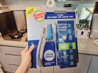 3M 디쉬원드 손잡이형 수세미 클럽팩 1핸들+8리필 — 5점을 준 리뷰어가 2023년 7월 올린 사용 사진