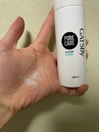 [갸스비] 명불허전, 남성을 위한 브랜드 갸스비의 올인원, 폼클렌징, 헤어오일 3종 — 5점을 준 리뷰어가 2021년 4월 올린 사용 사진