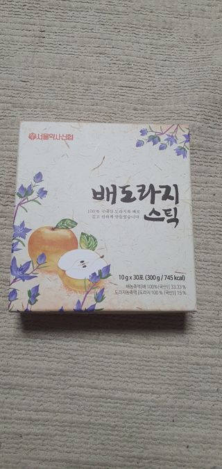 서울약사신협_배도라지스틱_10g x 30포 — 5점을 준 리뷰어가 2021년 3월 올린 사용 사진