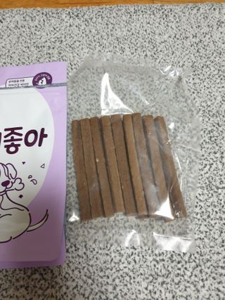 My Pet Care 천연단백질 치아건강에 개좋아 — 5점을 준 리뷰어가 2021년 2월 올린 사용 사진