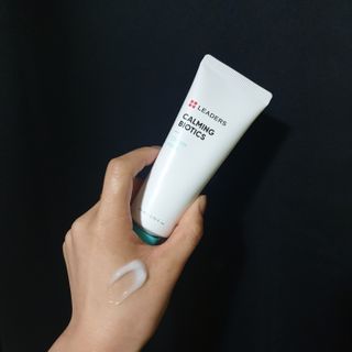 리더스코스메틱 리더스 카밍 바이오틱스 크림 마스크 — 5점을 준 리뷰어가 2021년 2월 올린 사용 사진