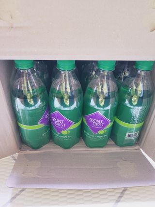 몽베스트 Montbest with Sparkling water Lime20병 — 5점을 준 리뷰어가 2021년 10월 올린 사용 사진