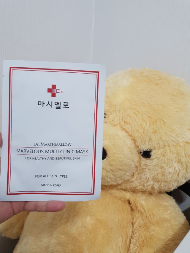 닥터마시멜로 마블러스 멀티 클리닉 마스크 리뷰 사진
