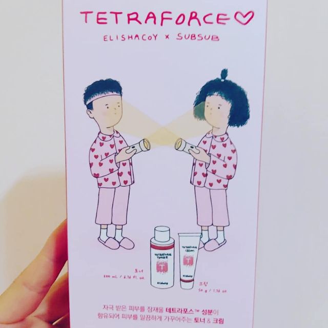 테트라포스 피부진정세트 리뷰 사진