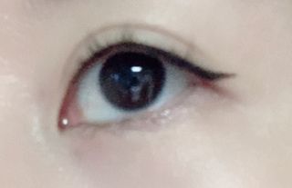 씨스터앤 퍼펙트 엣지 브러쉬 펜 라이너 2종 택 1 — 5점을 준 리뷰어가 2021년 12월 올린 사용 사진