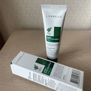 랑벨 랑바이오 블랙 시카 크림 50ml(블랙비 프로폴리스, 시카 4종, 판테놀 10 함유) — 4.5점을 준 리뷰어가 2022년 6월 올린 사용 사진