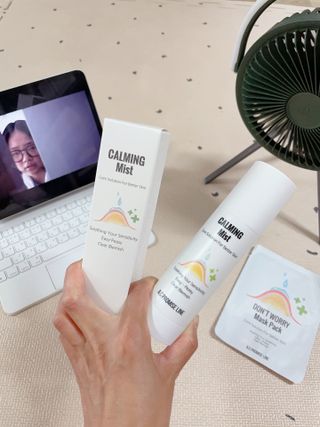 A.C PROMISE LINE 임상시험회사에서 제대로 만든, 민감성피부를 위한 트러블 기초라인 — 4점을 준 리뷰어가 2023년 8월 올린 사용 사진