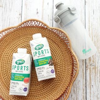 셀렉스스포츠 셀렉스 스포츠 웨이 프로틴 복숭아_ 330ml x 12팩 — 5점을 준 리뷰어가 2021년 4월 올린 사용 사진