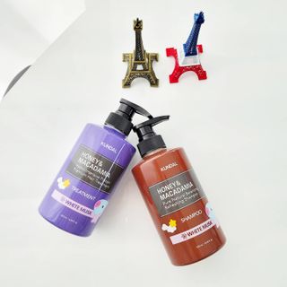 쿤달 [KUNDAL 공식] 프리미엄 헤어 케어 스페셜 세트 샴푸 500ml &amp; 트리트먼트 500ml — 3.5점을 준 리뷰어가 2021년 3월 올린 사용 사진