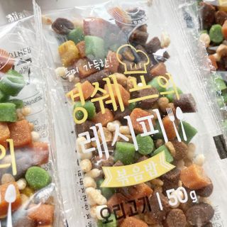 멍쉐프의 레시피 볶음밥 — 5점을 준 리뷰어가 2021년 7월 올린 사용 사진