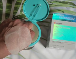 리더스코스메틱 리더스 카밍 바이오틱스 퀵 수딩 패드 — 4점을 준 리뷰어가 2022년 5월 올린 사용 사진