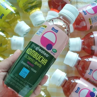 더그레잇티 콤부차 [매일유업] 더그레잇티 44kcal 콤부차 300ml *12개입 (오리지널 6개+베리리치 6개) — 5점을 준 리뷰어가 2023년 7월 올린 사용 사진