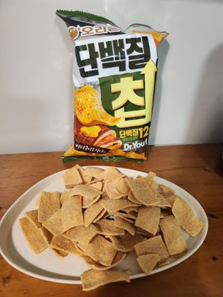 맛있게 채우는 단백질 12g, 닥터유 단백질칩 — 5점을 준 리뷰어가 2023년 12월 올린 사용 사진