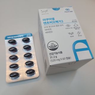 메디포스트 모비타 아쿠아셀 엔초비오메가3 60캡슐 — 4.5점을 준 리뷰어가 2023년 1월 올린 사용 사진