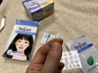 3M 넥스케어 블레미쉬 여드름패치 릴리프 111매(짜기 전 케어) +알코올스왑 증정 — 5점을 준 리뷰어가 2024년 5월 올린 사용 사진