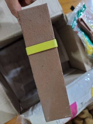 [신흥산업] 붙이는 벽돌 황토 파벽돌 230mm 45장,  욕실 인테리어 실내장식 셀프인테리어 — 5점을 준 리뷰어가 2023년 7월 올린 사용 사진
