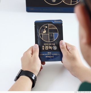 광동생활건강 [광동] 바르게 만든 녹용, 광동정녹청 30포. — 5점을 준 리뷰어가 2022년 6월 올린 사용 사진