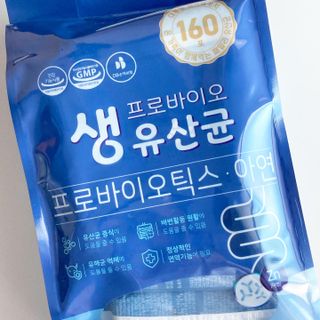 서울약사신협_프로바이오 생유산균 2.5g 160포 — 5점을 준 리뷰어가 2021년 8월 올린 사용 사진