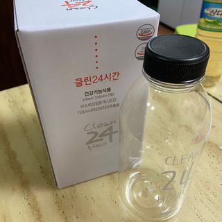 클린24시간 1BOX(5포) + 전용보틀(500ml) — 5점을 준 리뷰어가 2022년 7월 올린 사용 사진