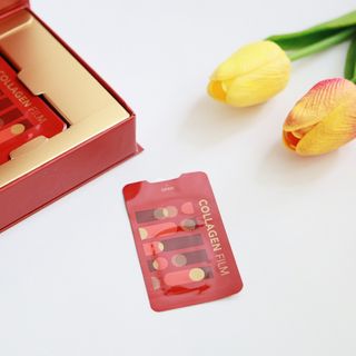 프리마인 귀족의 콜라겐, 92배 흡수율. 럭셔리 프리미엄 셀라브 콜라겐필름 30매 — 5점을 준 리뷰어가 2022년 5월 올린 사용 사진