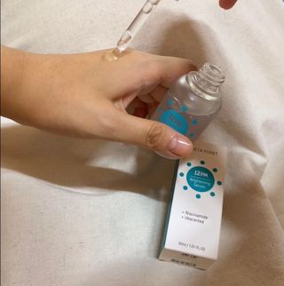 메타포레 12PM 브라이트닝 세럼 — 4.5점을 준 리뷰어가 2021년 8월 올린 사용 사진