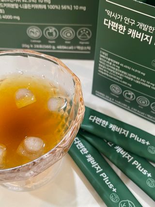 바오랩스 다편한 캐비지 사과키위양배추즙 — 5점을 준 리뷰어가 2023년 11월 올린 사용 사진