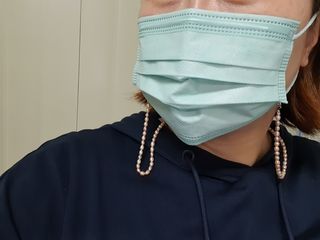 에어에이드 컬러 덴탈 마스크 — 5점을 준 리뷰어가 2021년 8월 올린 사용 사진