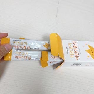 [이뮤니티플러스]우리아이 면역오키, 건강오키 _ 키즈오키 어린이홍삼 10포 1box — 5점을 준 리뷰어가 2022년 2월 올린 사용 사진