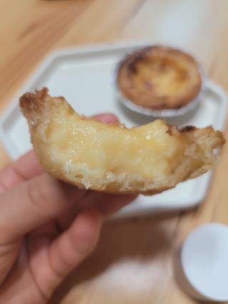 디앙뜨 포르투갈 에그타르트 오리지널 맛+패션후르츠 맛 중 택1 — 5점을 준 리뷰어가 2021년 7월 올린 사용 사진