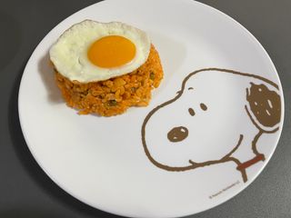 한성기업 무볼레 왕건더기 볶음밥 묵은지삼겹살 — 5점을 준 리뷰어가 2021년 10월 올린 사용 사진