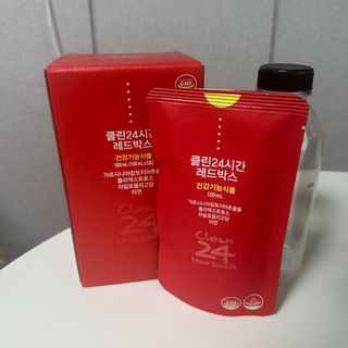 클린24시간 레드박스 1BOX(5포) + 전용보틀(500ml) — 5점을 준 리뷰어가 2024년 1월 올린 사용 사진