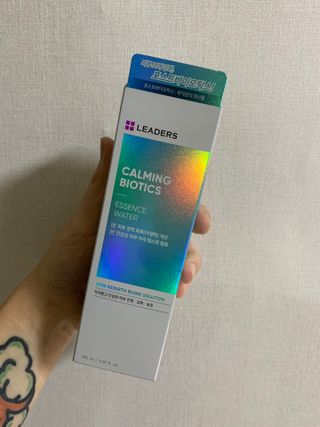 리더스코스메틱 리더스 카밍 바이오틱스 에센스 워터 — 5점을 준 리뷰어가 2021년 3월 올린 사용 사진