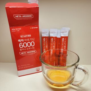 메타아르기닌 GC녹십자웰빙 메타 아르기닌 6000 플러스 오르니틴 — 5점을 준 리뷰어가 2022년 5월 올린 사용 사진