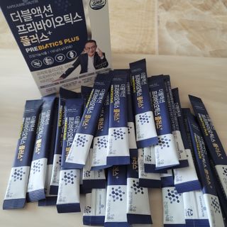 메이준뉴트리 더블액션 프리바이오틱스 플러스+ — 5점을 준 리뷰어가 2021년 7월 올린 사용 사진