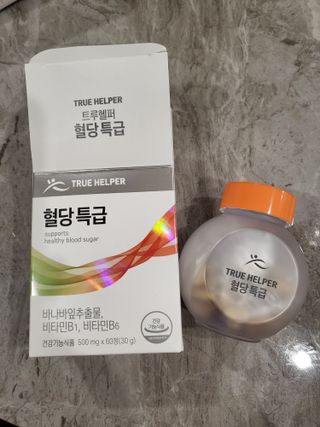 트루헬퍼 혈당특급 식후 혈당 조절 영양제 1박스 2개월 — 5점을 준 리뷰어가 2023년 1월 올린 사용 사진