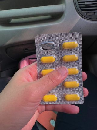 [경남제약헬스케어] 런칭기념 케어플러스 B로날린 1,000mg X 60정(2개월분)/비타민B군 — 5점을 준 리뷰어가 2023년 10월 올린 사용 사진