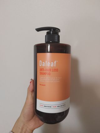달리프 진저 베러 퍼퓸 탈모 완화 샴푸 1000ml 향 3종 — 5점을 준 리뷰어가 2021년 1월 올린 사용 사진