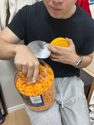 리고 치즈링 430g — 4.5점을 준 리뷰어가 2022년 10월 올린 사용 사진