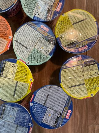NISSIN 닛신 컵누들  4종 - 씨푸드오리지날, 씨푸드 스파이시, 씨푸드 커리, 씨푸드 XO소스 — 5점을 준 리뷰어가 2023년 1월 올린 사용 사진