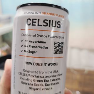 셀시어스 오리지널 325ml 에너지 비타민 피트니스 드링크(24can) 다이어트 음료 — 5점을 준 리뷰어가 2022년 5월 올린 사용 사진