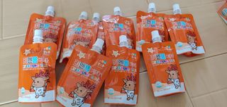 [몸엔용] 아이가 먹는 달콤 국산녹용 키엔용 비타  80ml x 10포 — 5점을 준 리뷰어가 2021년 7월 올린 사용 사진