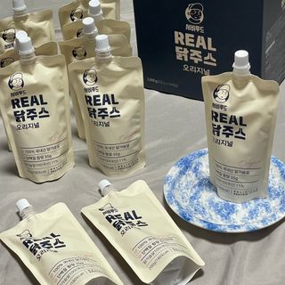 서비푸드 리얼 닭주스 오리지널 200g 1세트 10개입 — 3점을 준 리뷰어가 2022년 3월 올린 사용 사진