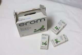 이롬 erom 황성주박사의 국산콩 두유 검은콩 고칼슘 — 5점을 준 리뷰어가 2020년 12월 올린 사용 사진
