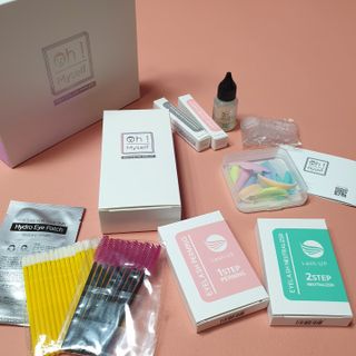피비에스코리아 [오마이셀프] 셀프 속눈썹펌 키트 뷰러펌 파마 세트 — 1.5점을 준 리뷰어가 2021년 11월 올린 사용 사진