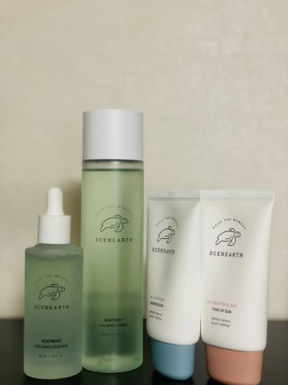 [라이브캠페인] 씨널스 에센스 선/톤업 선, 토너/에센스 세트 — 5점을 준 리뷰어가 2022년 2월 올린 사용 사진